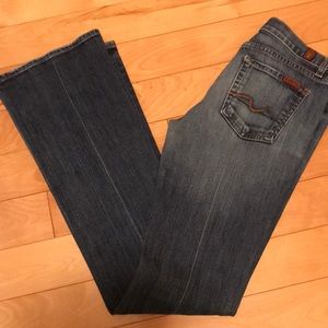 7 For All Mankind denim jeans